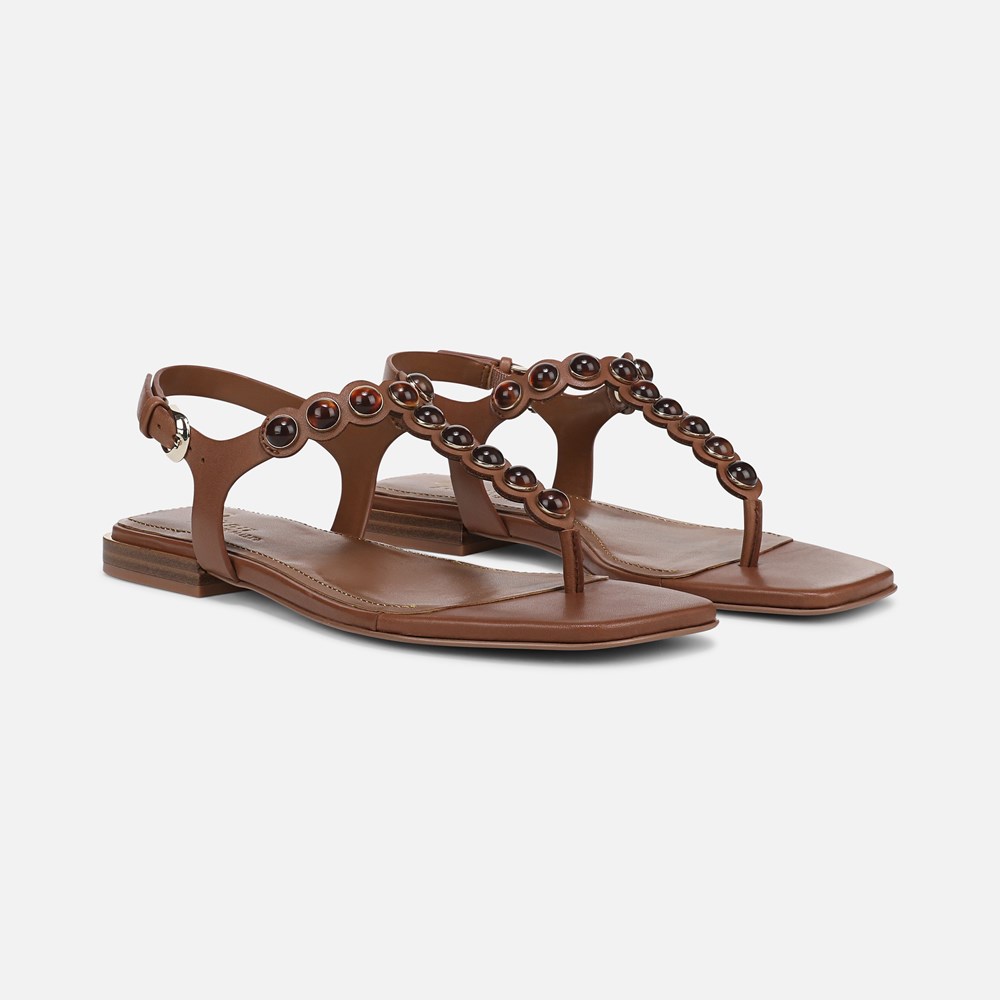Naturalizer 27 EDIT Nara Sandal - English Tea Brown Leather  Naturalizer 27 EDIT Nara Sandal - English Tea Brown Leather